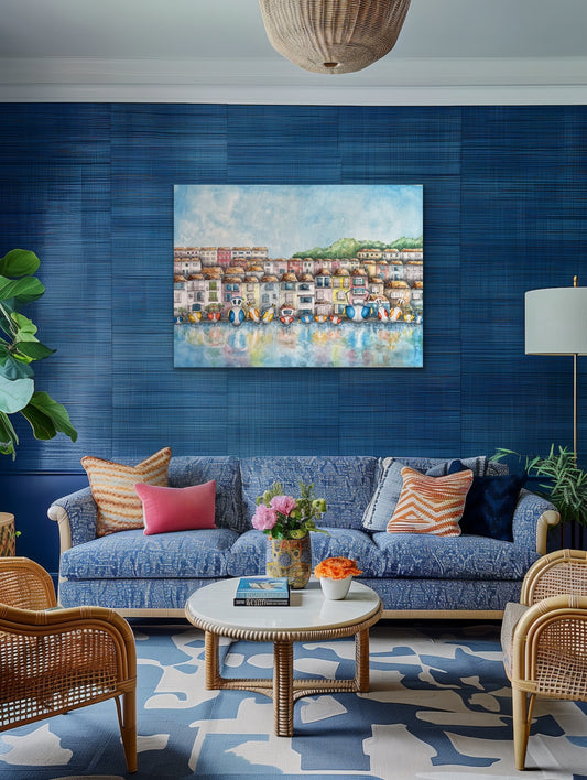 Port Grimaud - canvas print