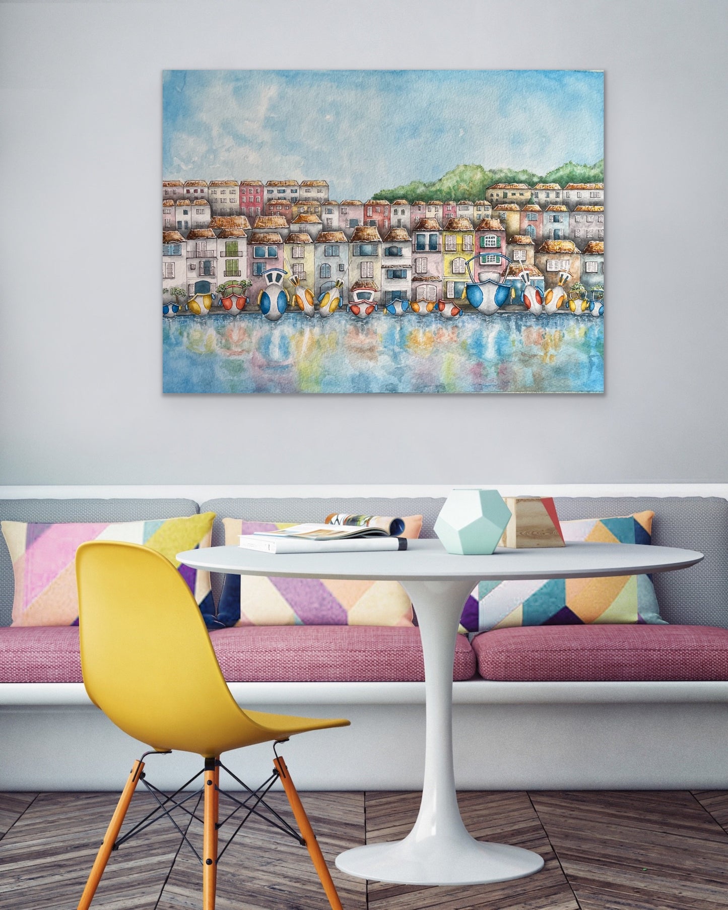 Port Grimaud - canvas print