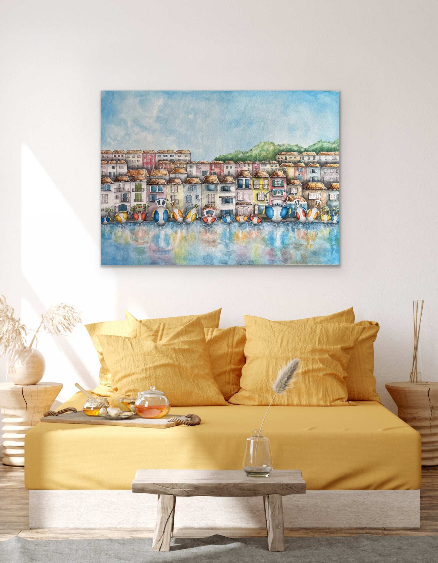 Port Grimaud - canvas print