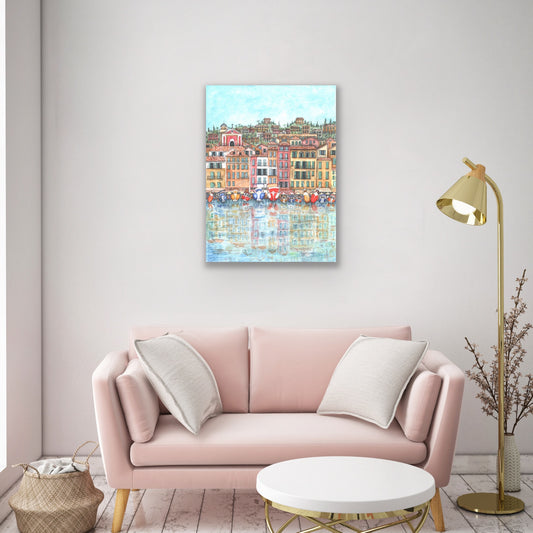 Villefranche sur Mer - canvas print