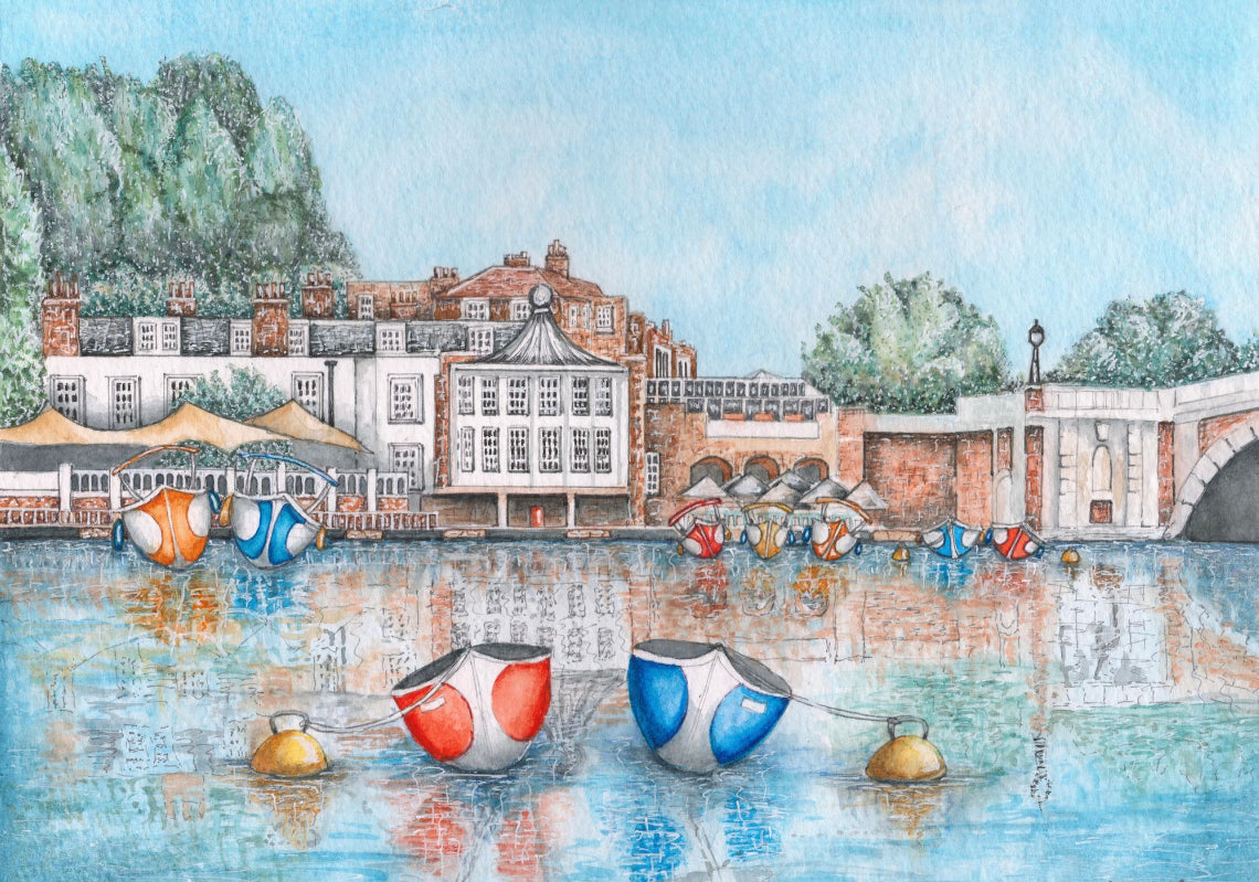 Hampton Court - canvas print