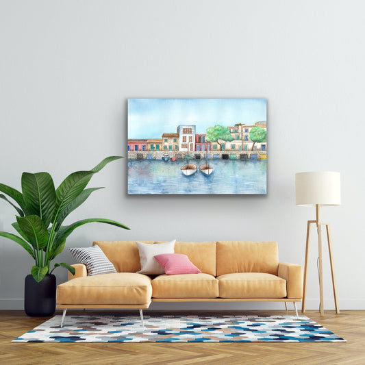 Portcolom, Mallorca - canvas print