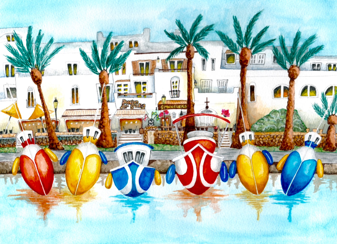 Smugglers, Cala D'Or - canvas print