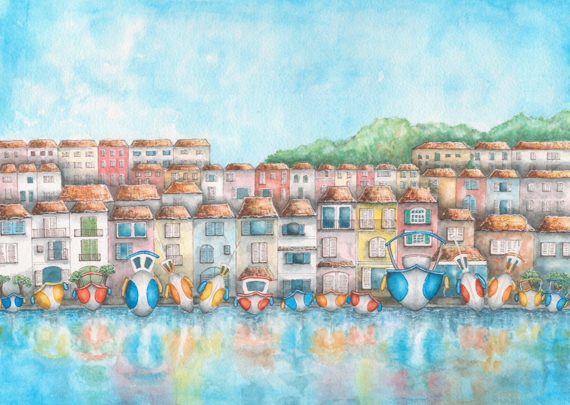 Port Grimaud - canvas print