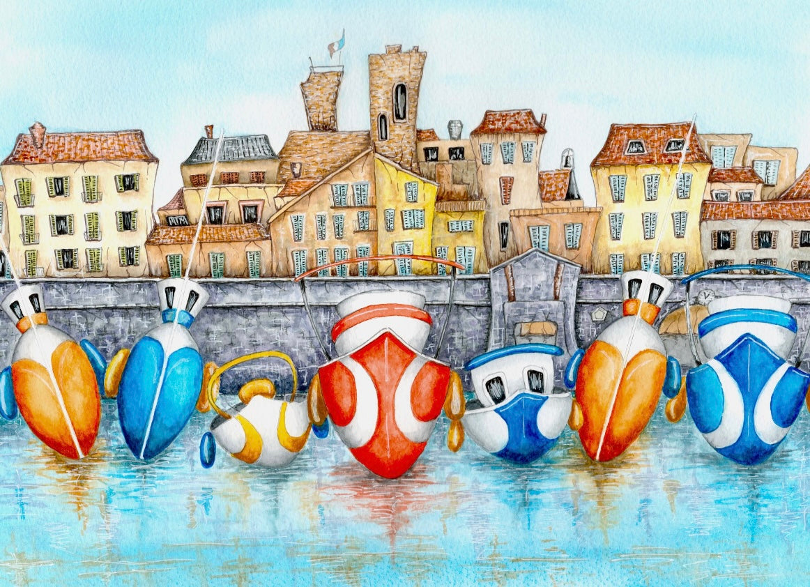 Antibes - canvas print