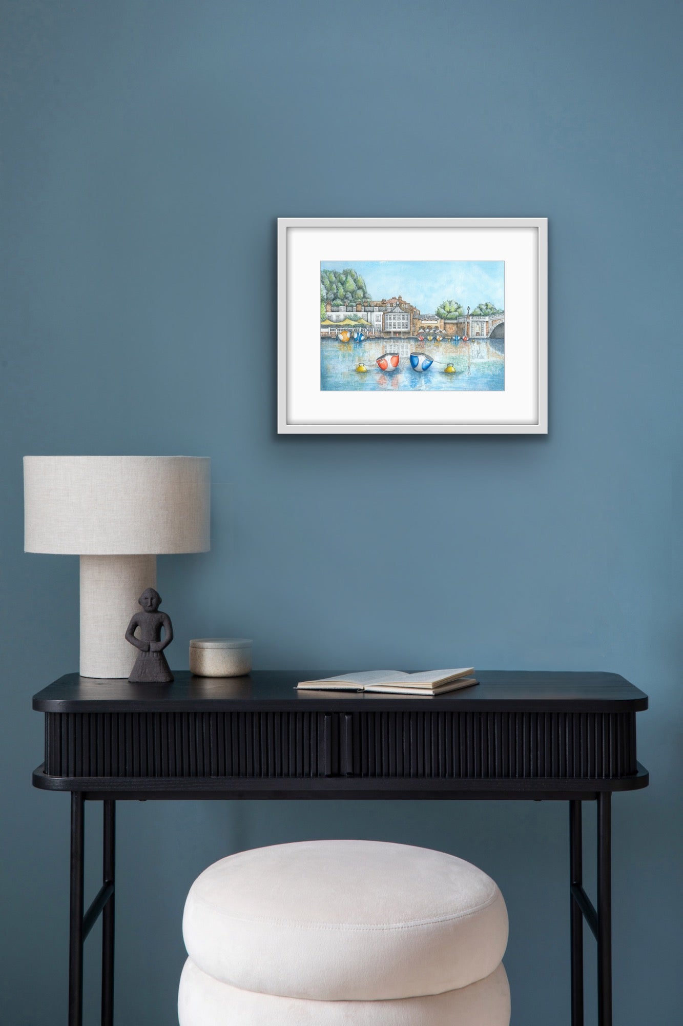 River Thames at Hampton Court - Limited Edition Giclee Print