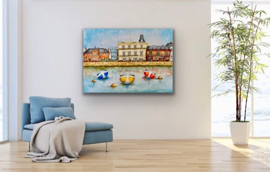 Bull's Head, Barnes - canvas print