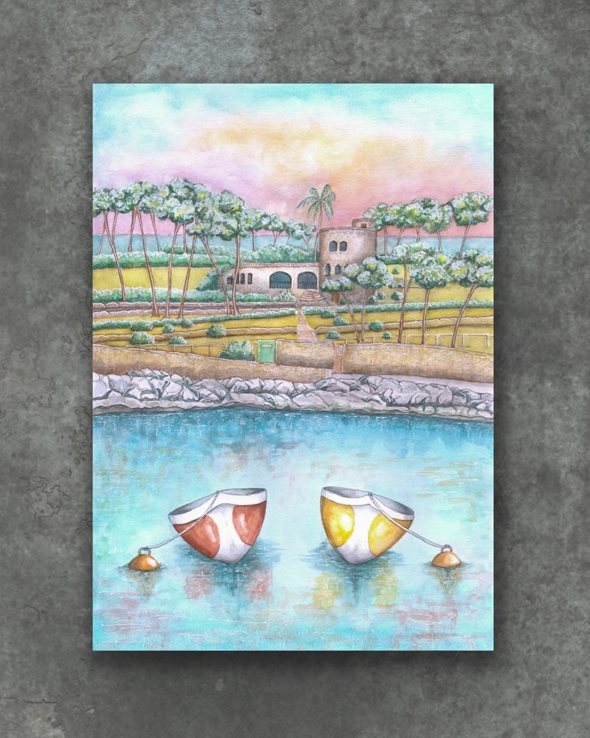 Casa Andromeda, Mondrago, Mallorca - canvas print