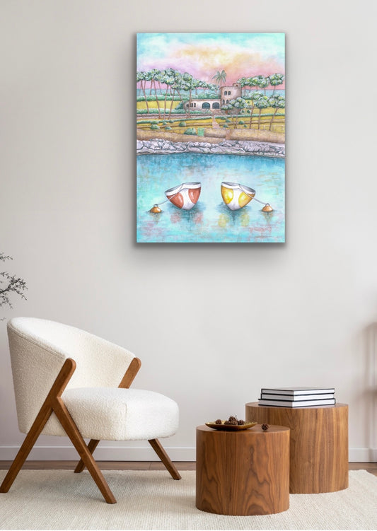 Casa Andromeda, Mondrago, Mallorca - canvas print