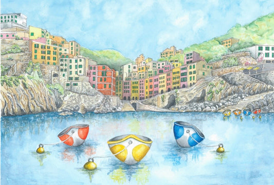 Riomaggiore - Limited Edition Giclee Print